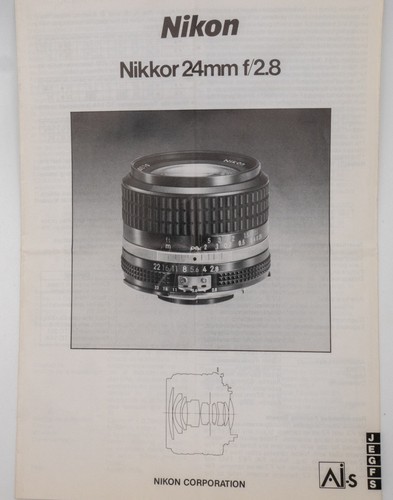 Nikon foglio uso - foglio, d'uso